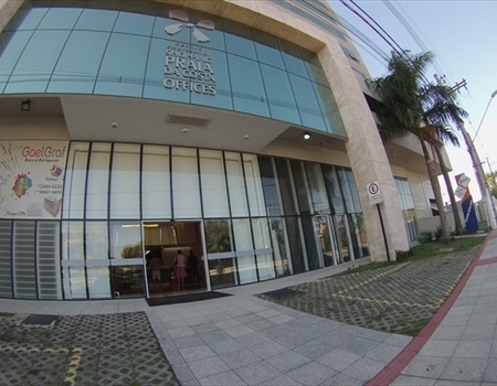 Sala Comercial no Shopping Praia da Costa Offices pronta para uso