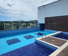 Exelente apartamento de 2 quartos em Jardim Camburi.