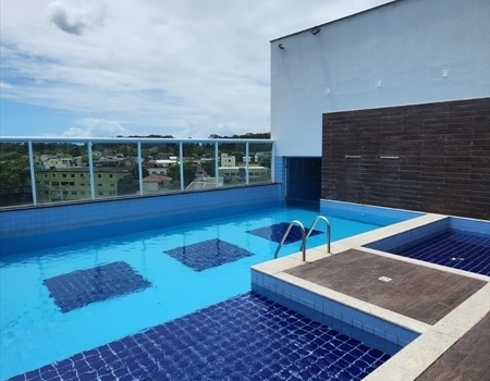 Exelente apartamento de 2 quartos em Jardim Camburi.